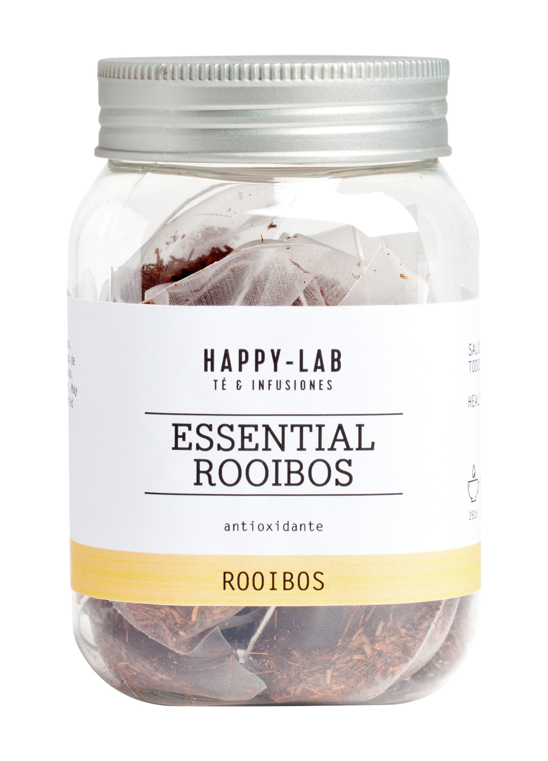 Happy-Lab Essential Rooibos Té Infusión - 14 pirámides