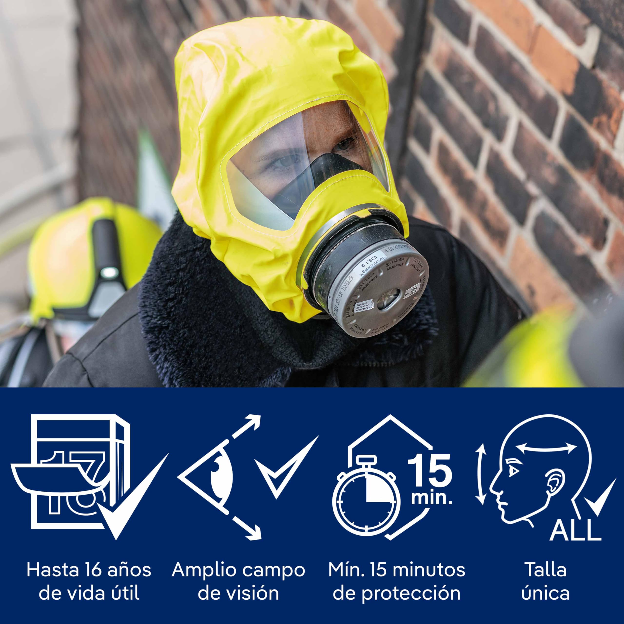 Dräger PARAT C Soft Pack Campana incendios 5520