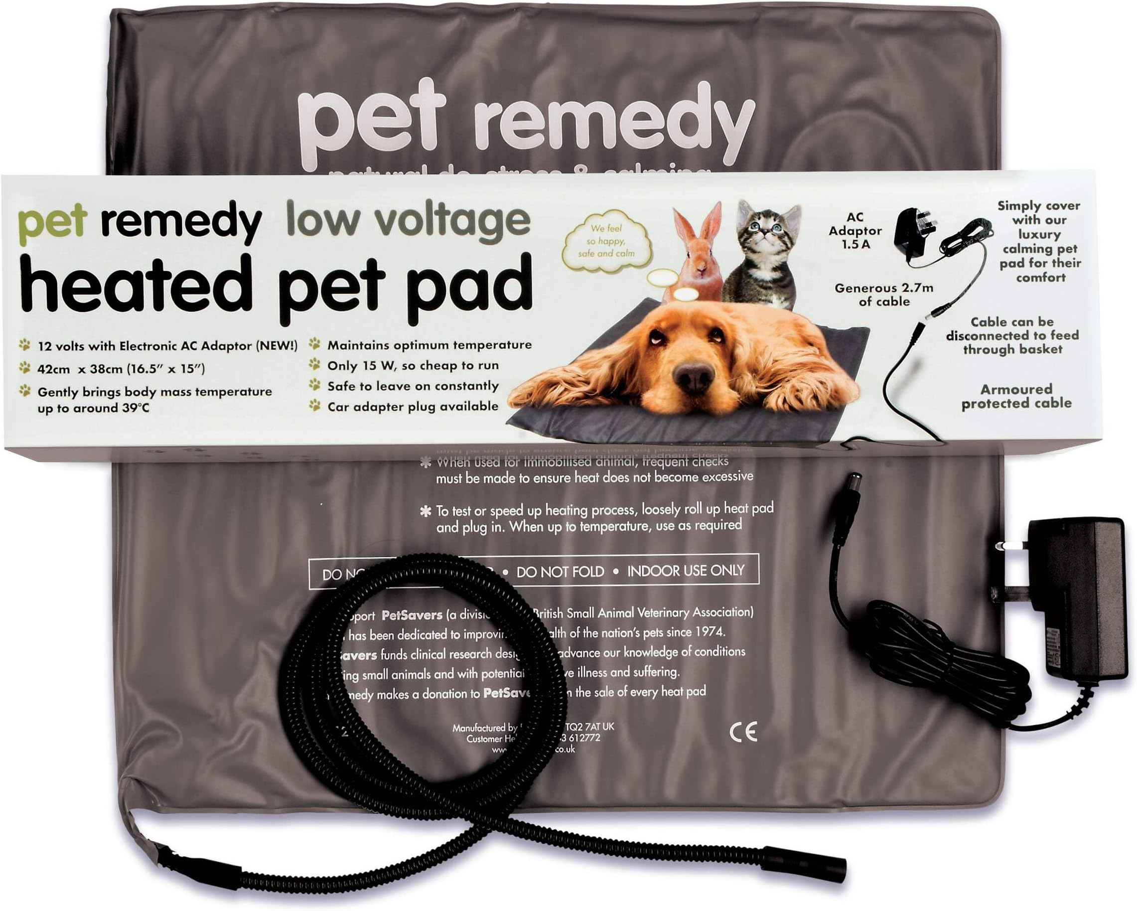 Pet Remedy Low Voltage Heat Pad For Pets