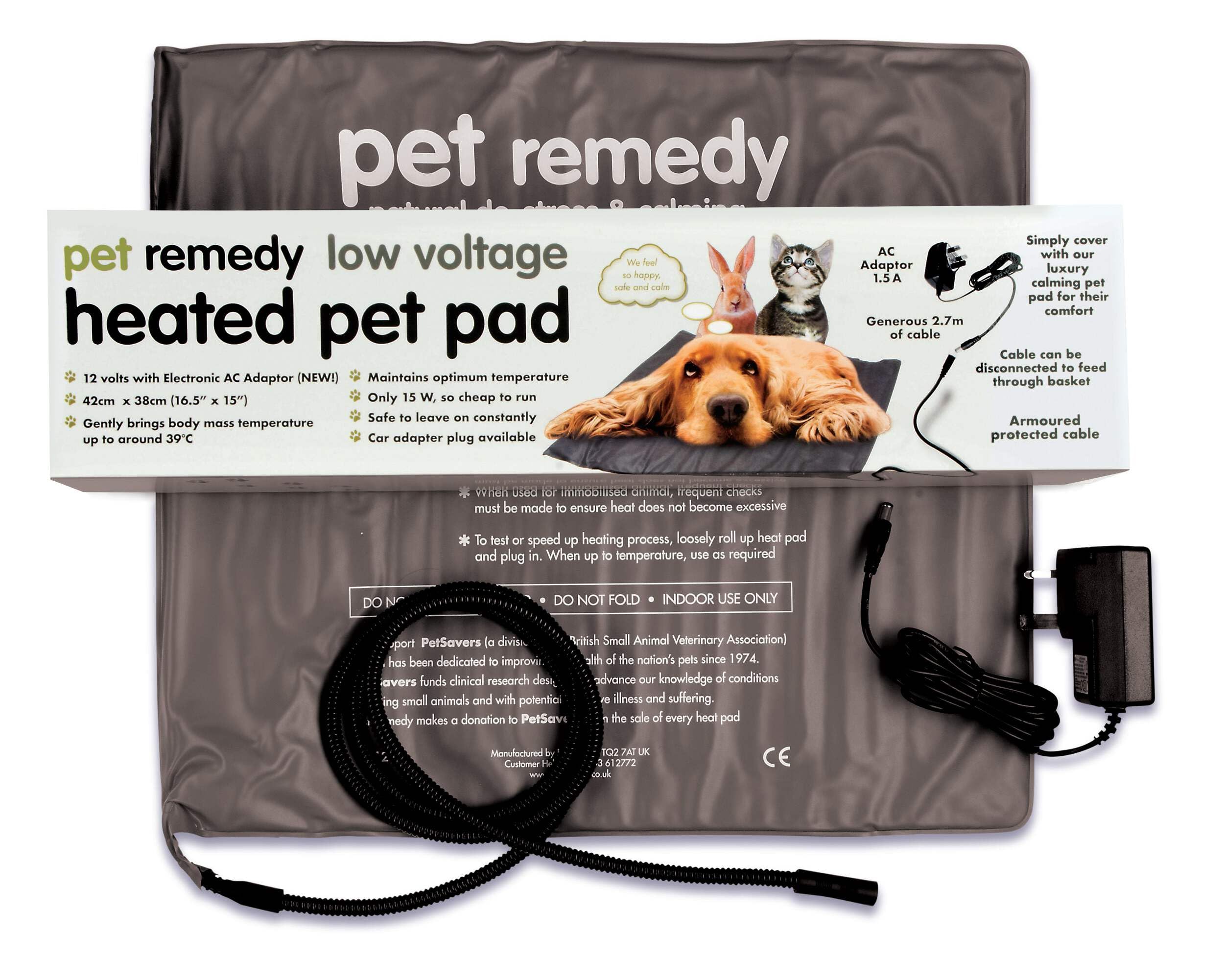 Pet Remedy Low Voltage Heat Pad For Pets