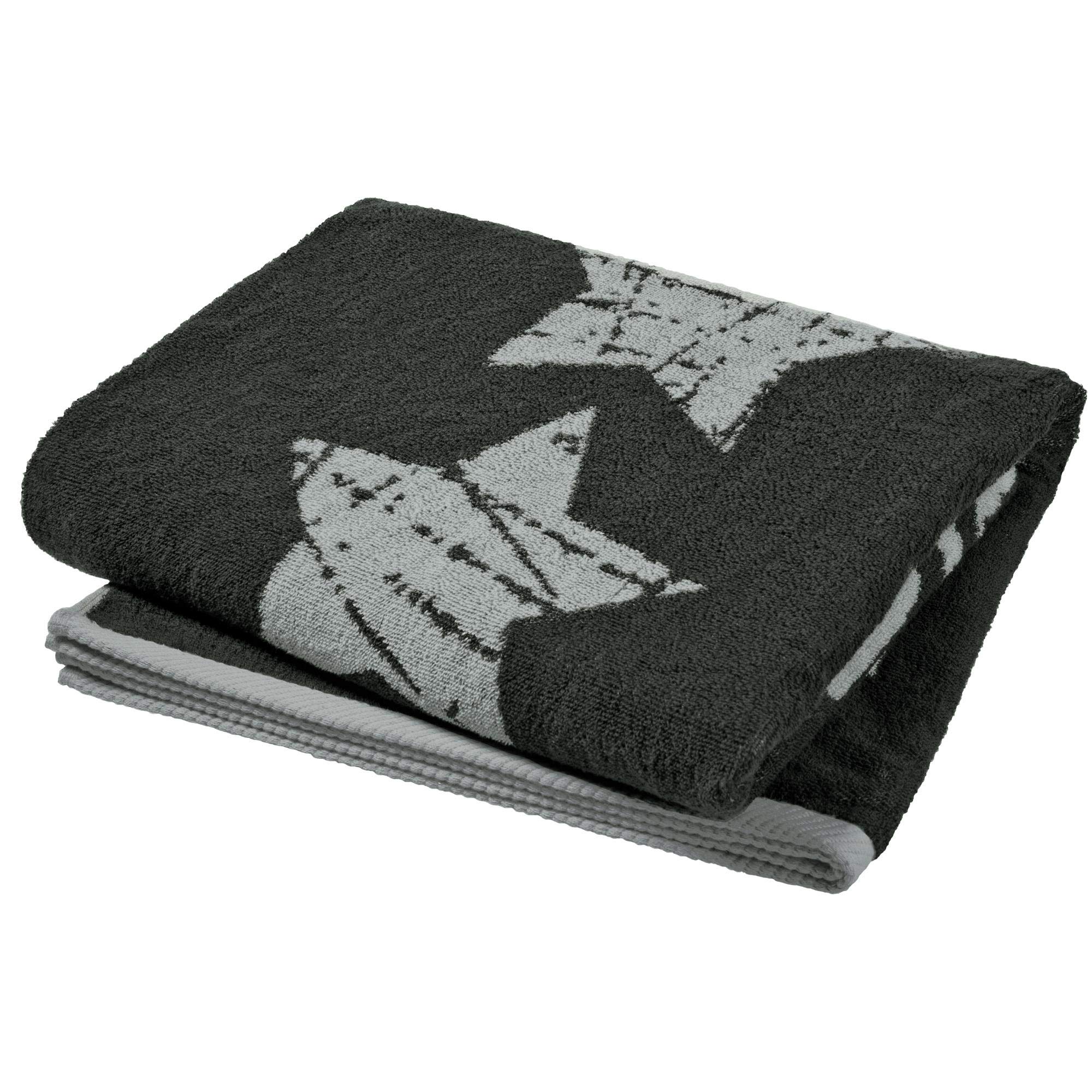 Telo Sauna ZOLLNER - Asciugamano Da Wellness 80x200 Cm In Cotone, Grigio Chiaro, Lavabile A 60°C, Certificato OEKO-TEX