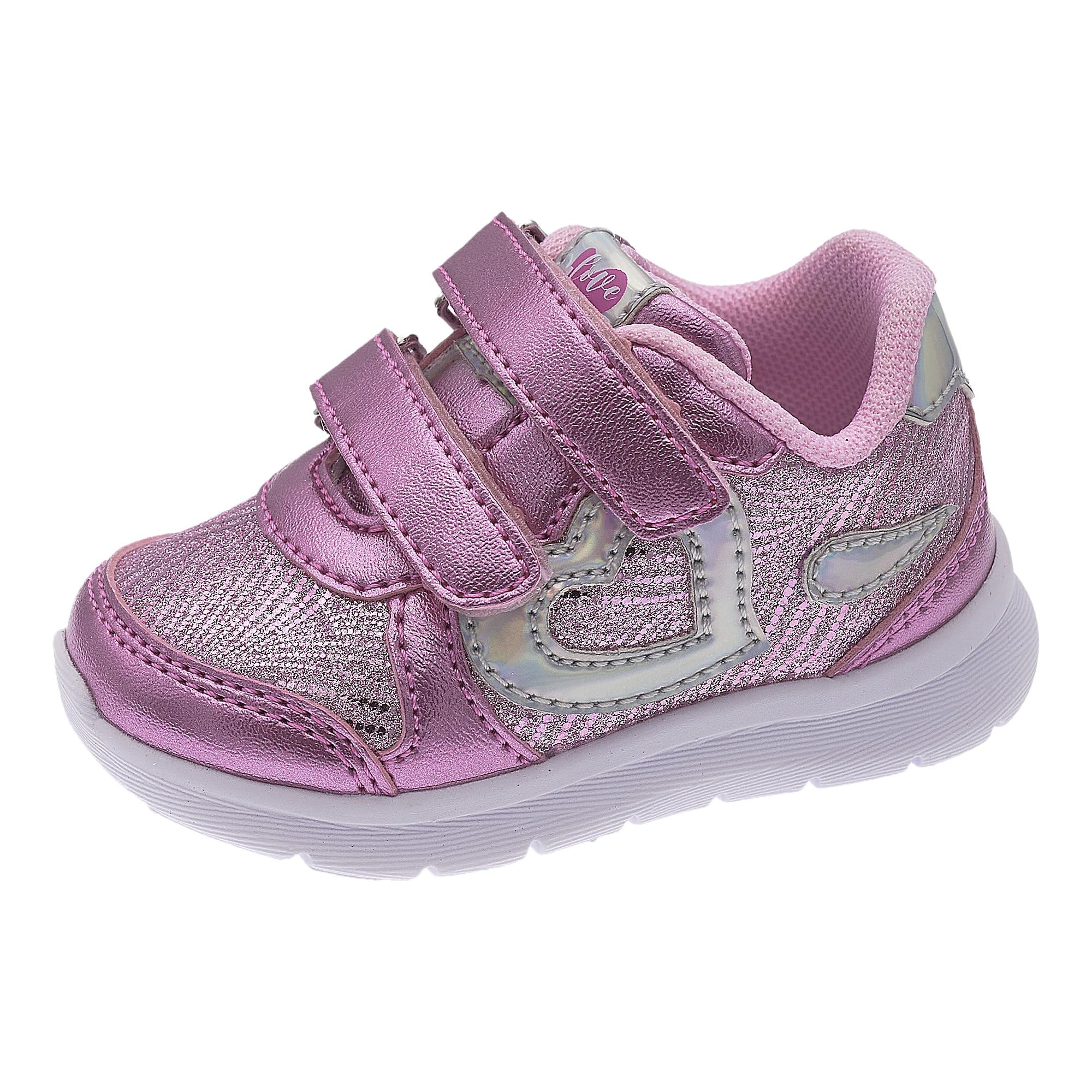 Chicco Mädchen Sneaker mit Doppelverschluss und Leichter SohleKrippenschuh