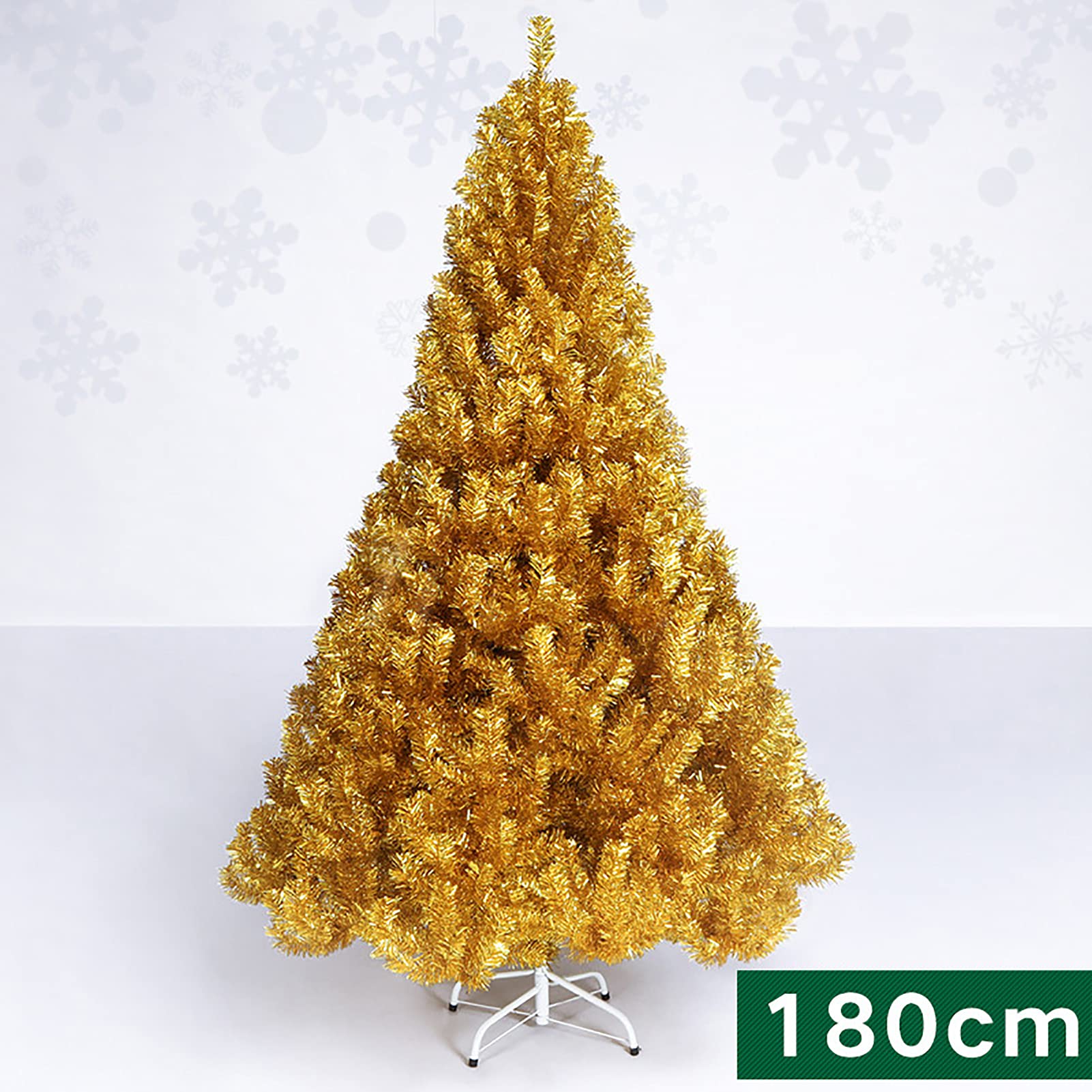 Amazon.com: 6FT Gold Artificial Christmas Tree,Hristmas Tree with