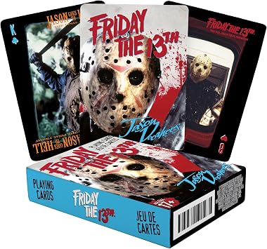 AQUARIUS 52319 Friday the 13th Playing Cards Deck