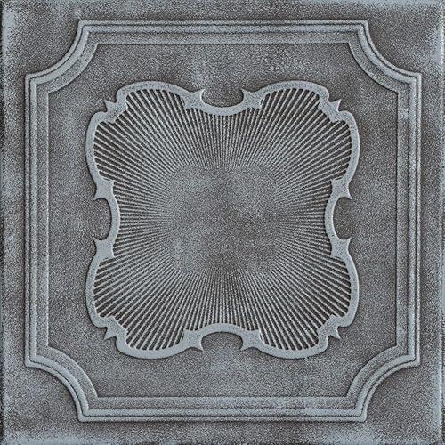 Miniatura 6 de A La Maison Ceilings R74 Coronado - Azulejo de techo de espuma (128 pies cuadradoscaja), paquete de 48, latón antiguo