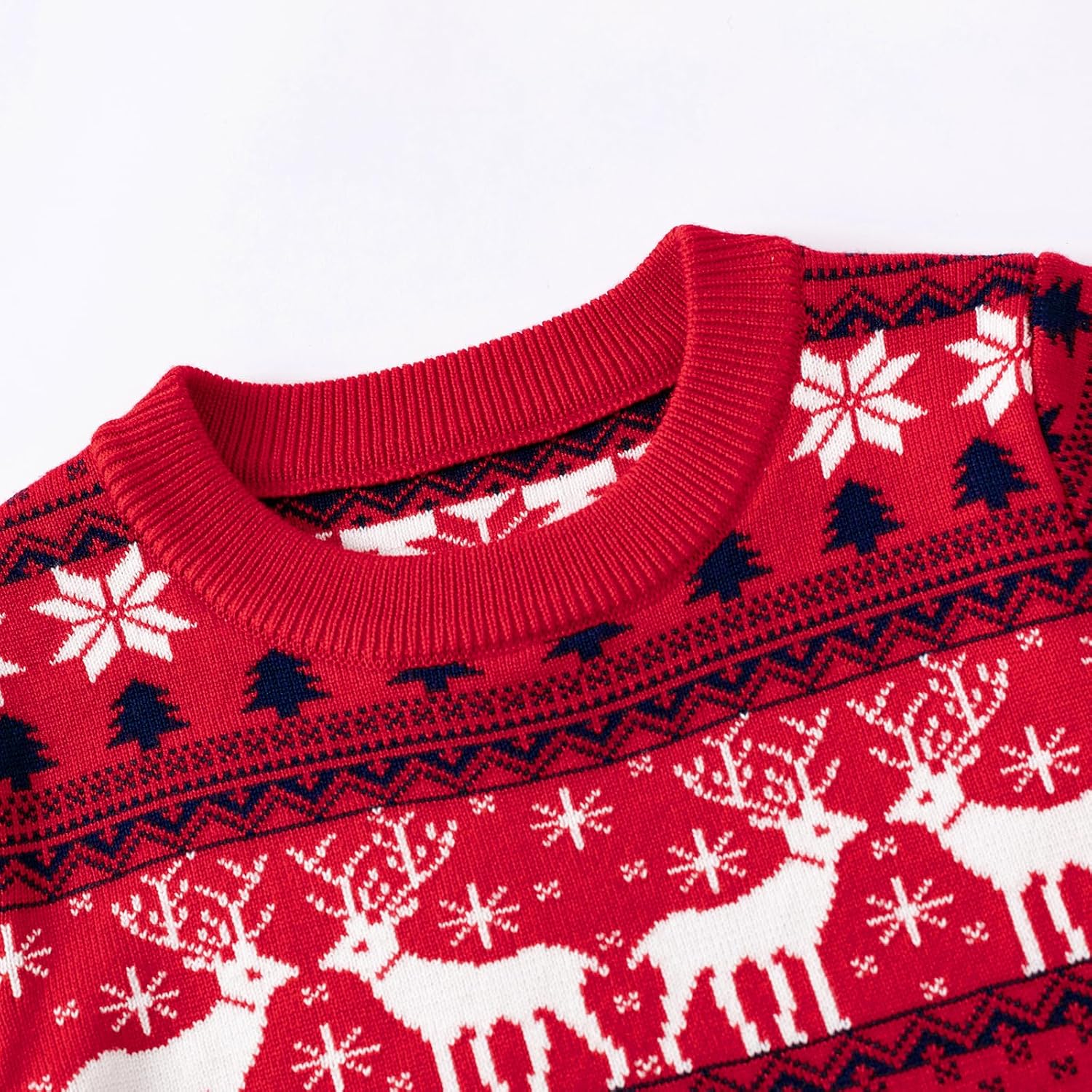 Toddler Ugly Christmas Sweater Boy Girl Funny Xmas Sweatshirt Kids Reindeer Santa Knit Pullover Holiday Tops 3-7 Years - Image 5