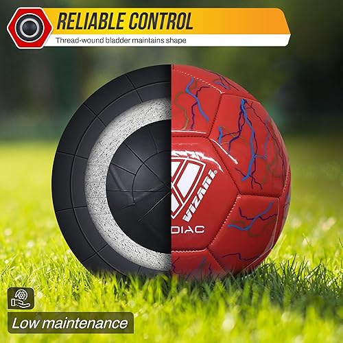 Miniatura 3 de Balón de fútbol Vizari con flores