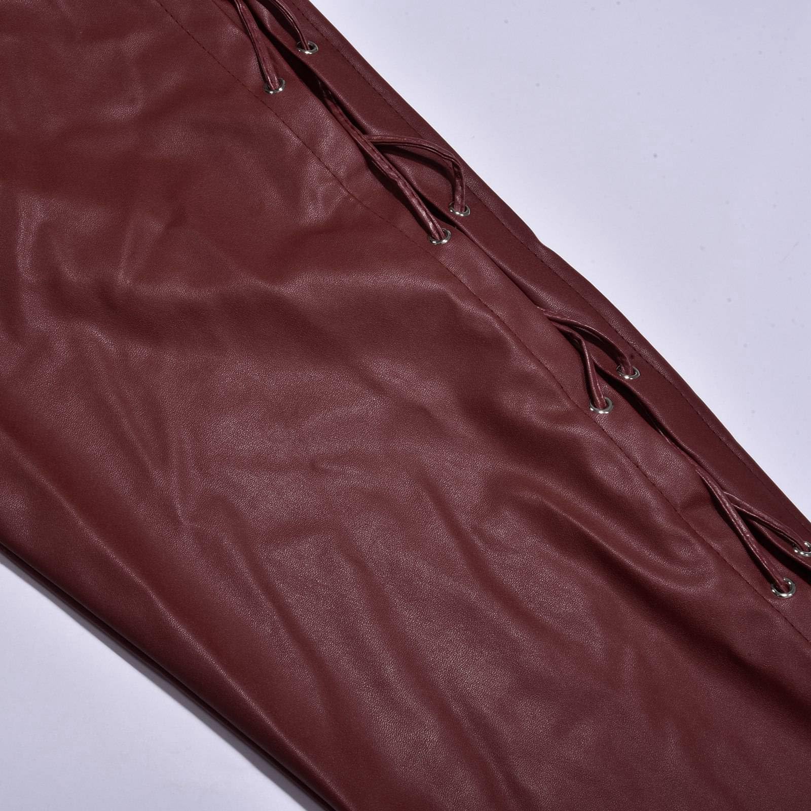 Generisch Pantalones de chándal para hombre, pantalones deportivos monocromáticos para hombre con cordones, pantalones de ocio, pantalones deportivos para hombre