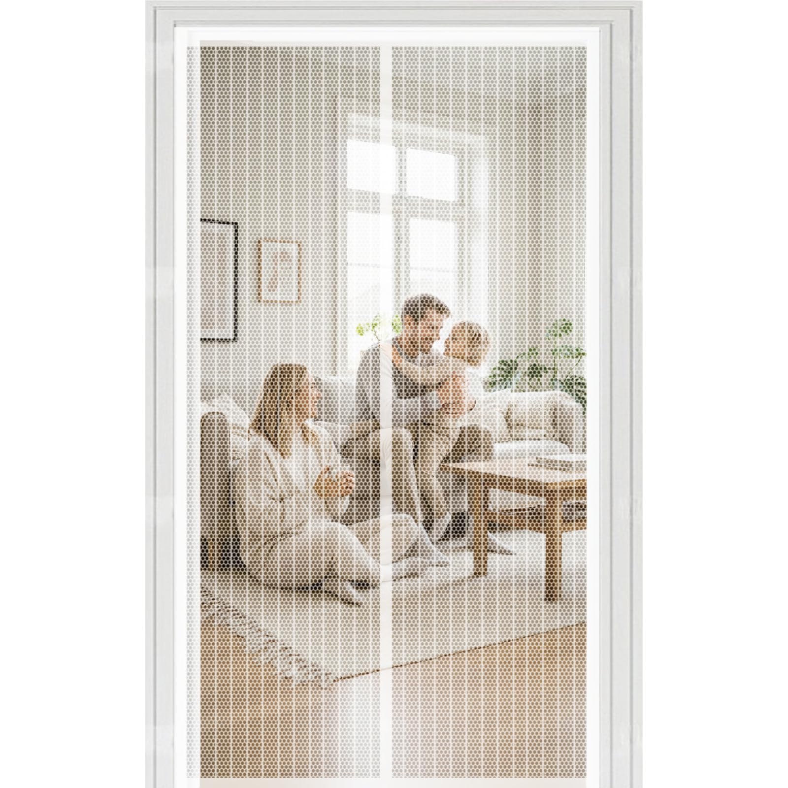 Moustiquaire de couloir 76 x 197 pour aérer la maison sans mouches