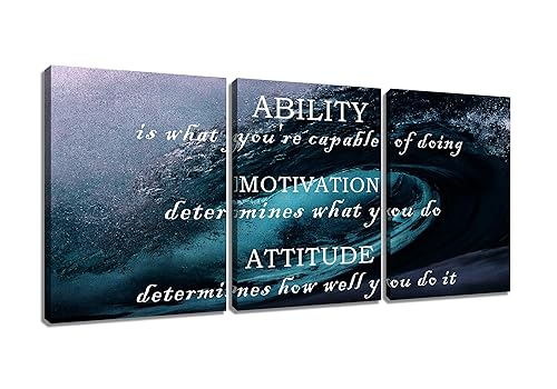 Inspirational Canvas Wall Art Motivational Entrepreneur Quotes Positive Posters Print