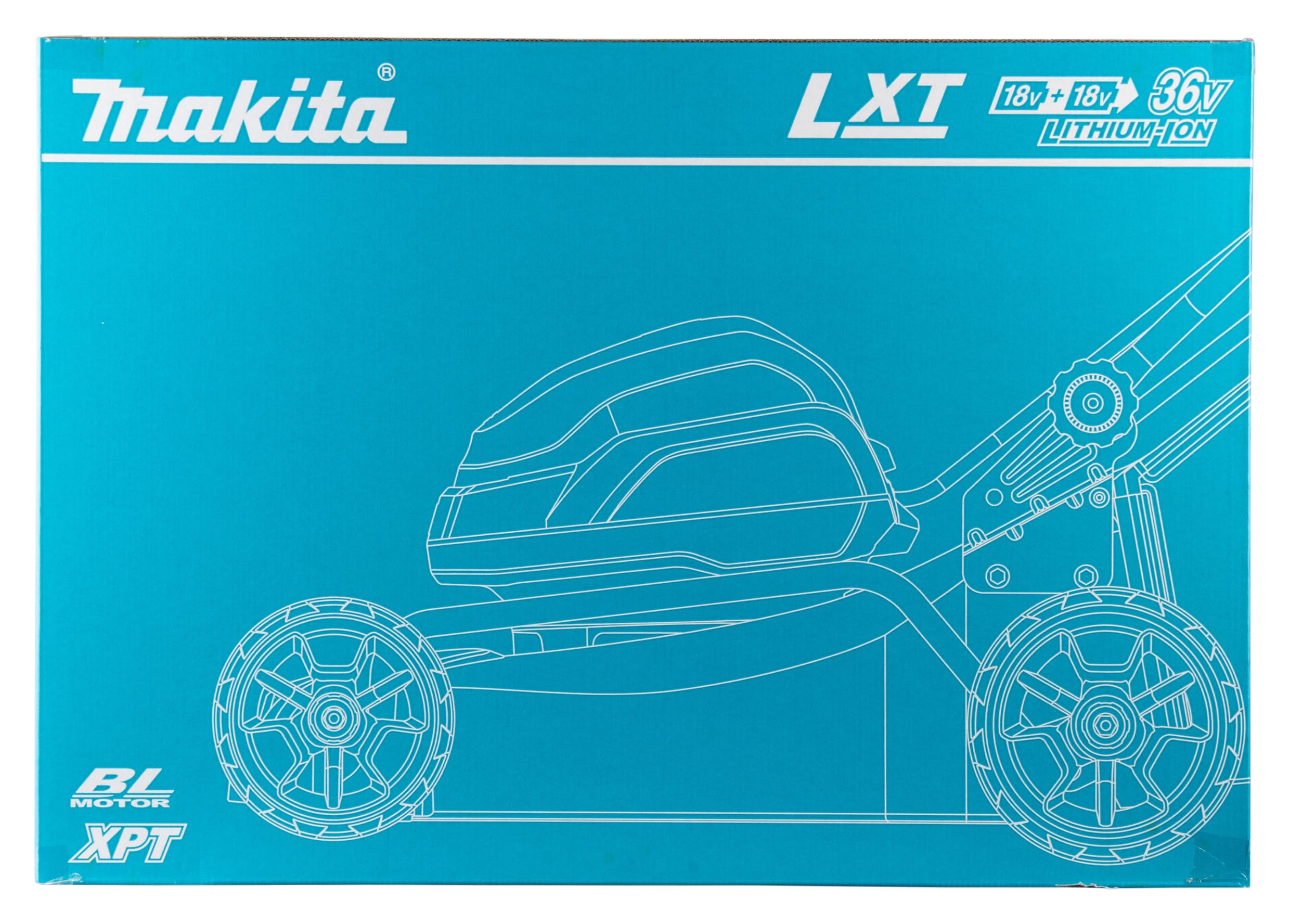 Makita DLM466Z Akku-Rasenmäher, 2X 18V (ohne Akku, ohne Ladegerät)