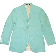Ralph Lauren Polo Mens Blazer Sport Coat Jacket Silk Light Pastel Light Green Italy