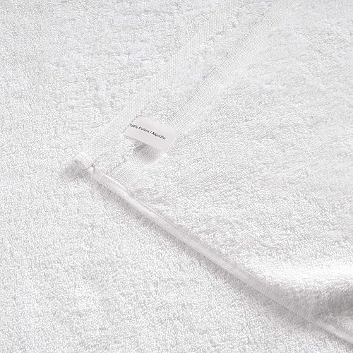 Miniatura 7 de Qute Home Juego de 4 toallas de baño, 100% algodón turco de alta calidad para baño, toallas turcas de secado rápido, suaves y absorbentes, perfectas