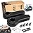 10L0L Golf Cart Rear Seat Kit Arm Rest Set with Cup Holder EzGo Yamaha Drilling Required or Drilling No Required Kits Include - Black
