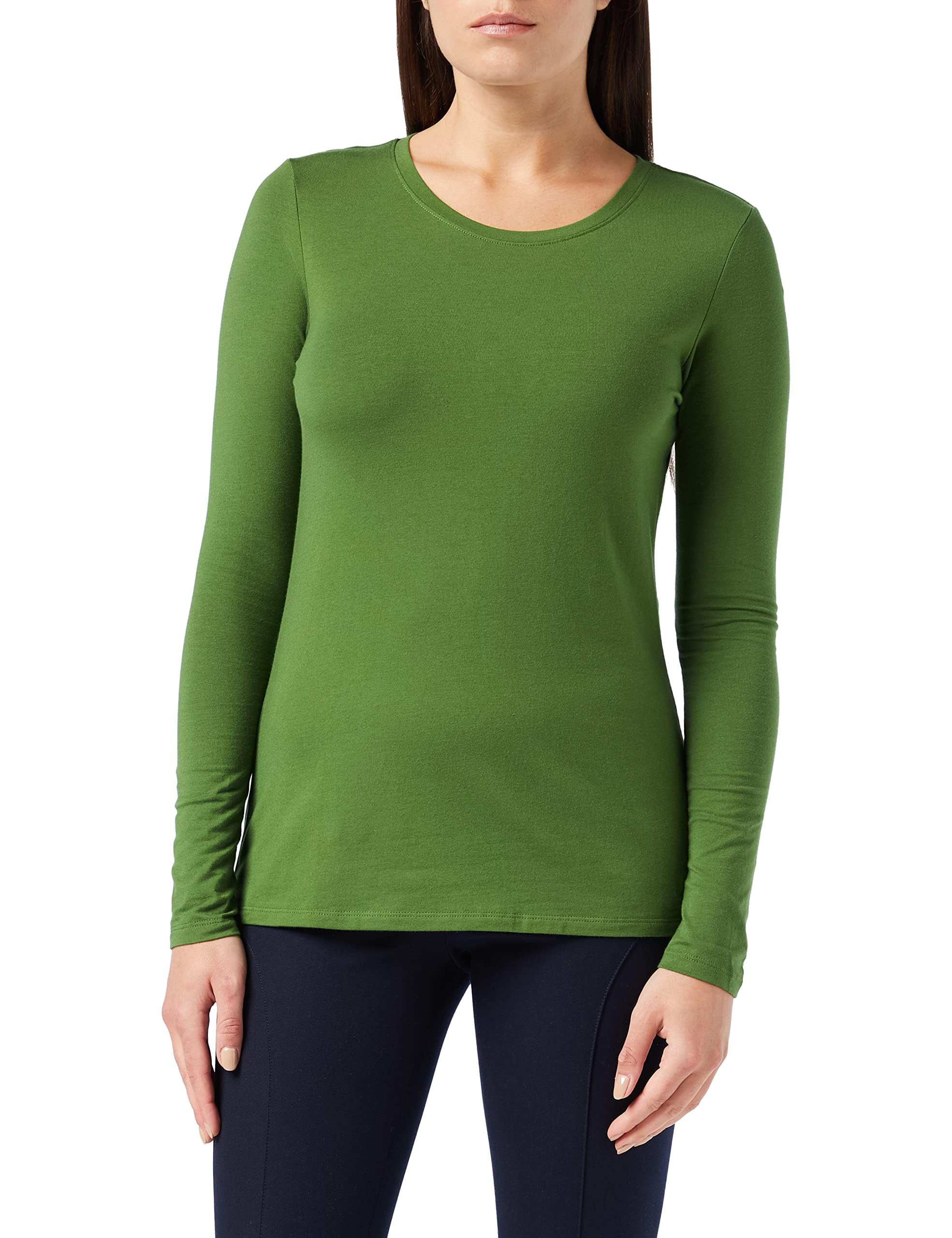 Amazon Essentials Women's Regular-Fit Long-Sleeve Crewneck T-Shirt (Available in Plus Size) — view 29