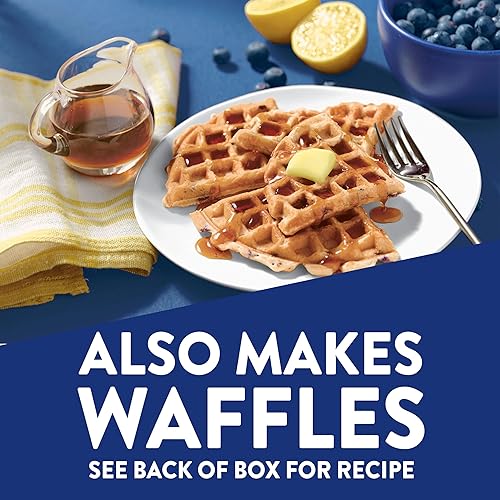 Vista 8 de Krusteaz Mezcla completa para panqueques, mezcla para panqueques de arándanos, caja de 25.2 onzas (paquete de 12)