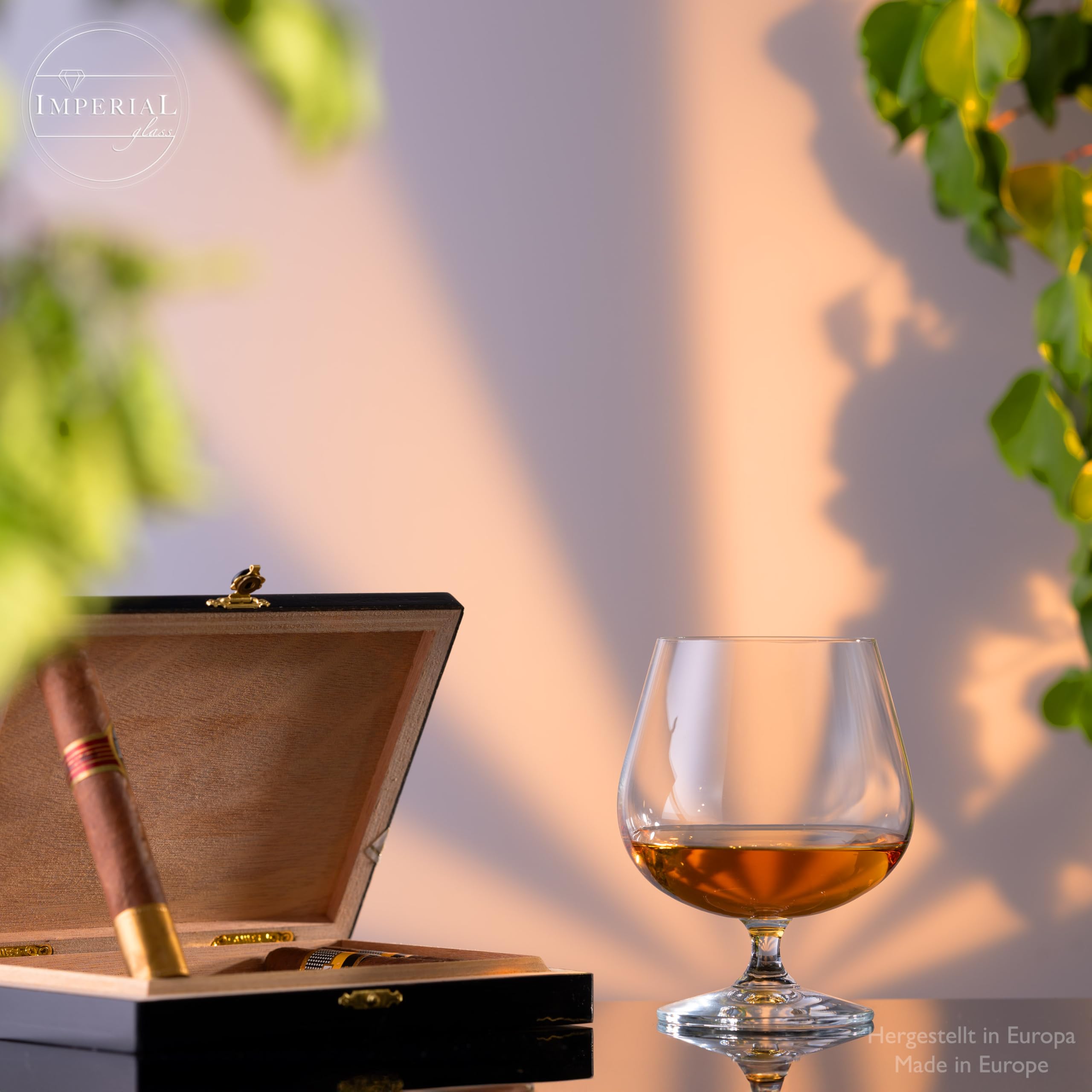 IMPERIAL - Set di 6 bicchieri da cognac in vetro cognac da 480 ml
