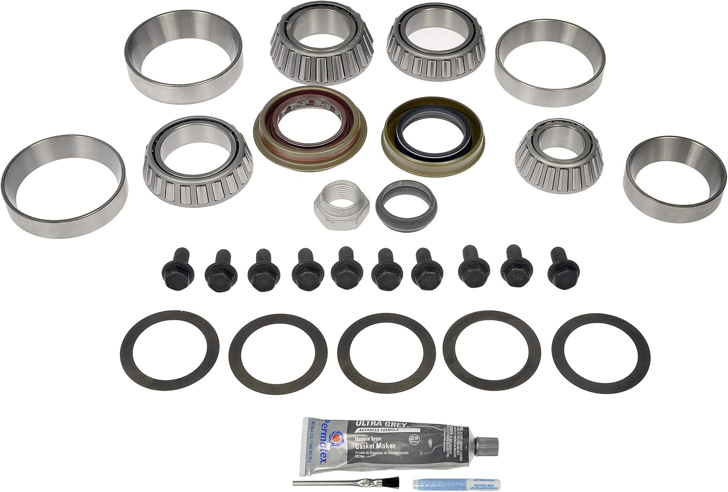 Dorman 697-027 Rear Differential Bearing Kit Compatible with Select Models