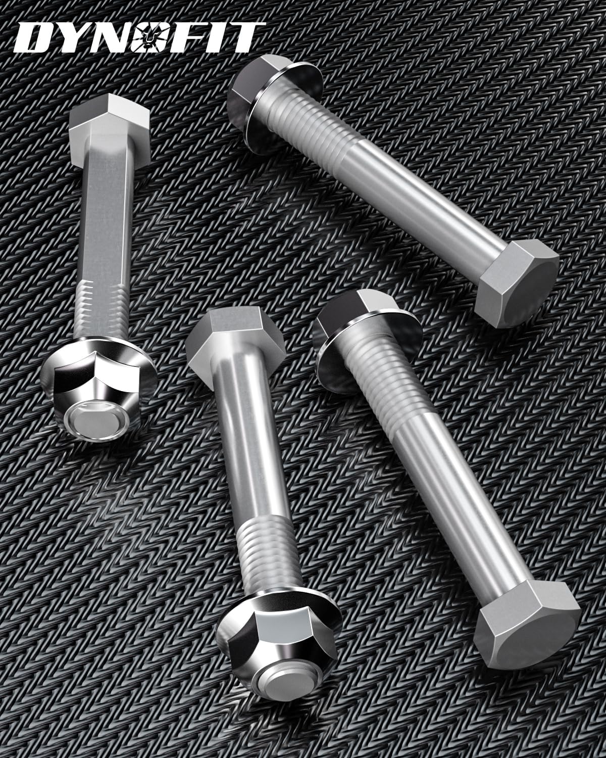 Dynofit Upper Control Arm Cam Bolts for Chevy GMC Silverado Sierra 1500 2500 3500, Suburban Tahoe Express and More, Alignment Camber Caster Adjusting Bolt Kit ±1.5 Degree, Set of 4Pcs