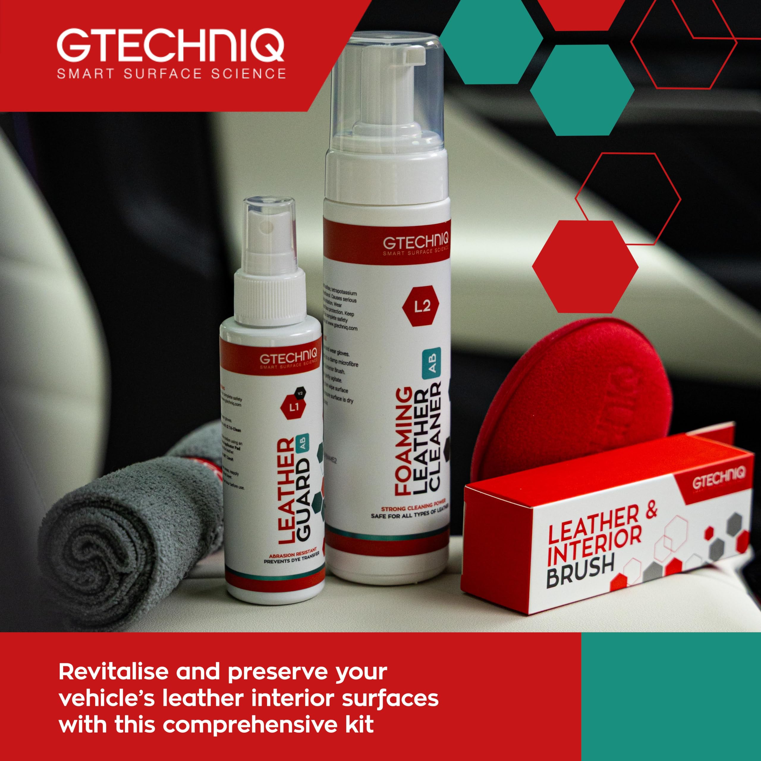 GTECHNIQ - Complete Leather Care Kit