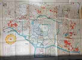 T-2164 古地図 分間 懐宝御江戸絵図 文化10年 須原屋茂兵衛版 T-2164 古地図 分間 懐宝御江戸絵図 文化10年 須原屋茂兵衛