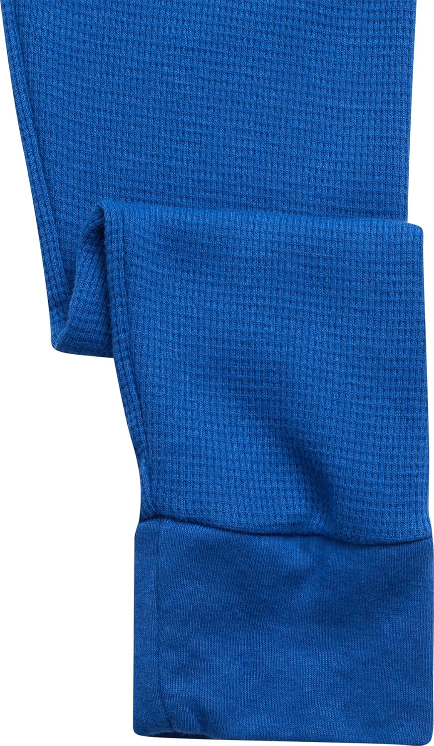 Boys Thermal Underwear Set - 4 Piece Crewneck Waffle Knit Thermal Shirt Top and Long Johns for Kids (2T-18) - Image 5
