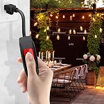 KASONIC 1.5 FT 3 Prong Outdoor Extension Cord with Waterproof Switch, 1875W 15A 125V Grounded Outlets Plugs with Safety Cover, Heavy Duty Extension Cable Inline On/Off Switch, ETL Listed
