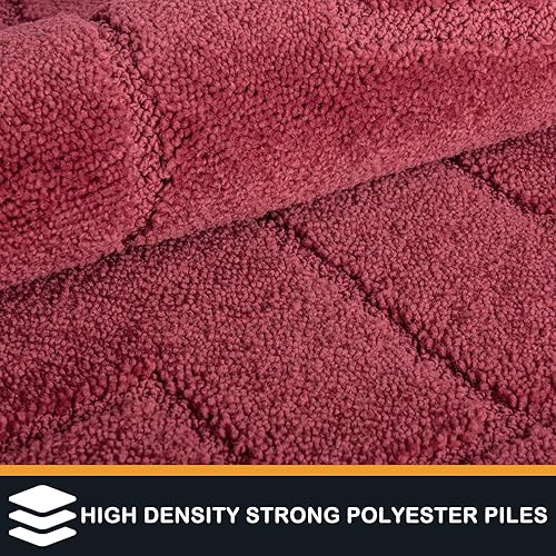 Miniatura 3 de PURRUGS - Tapete que atrapa la suciedad, antideslizante y lavable a máquina, 24 x 59 pulgadas, para puerta de entrada y trasera, muy absorbente,