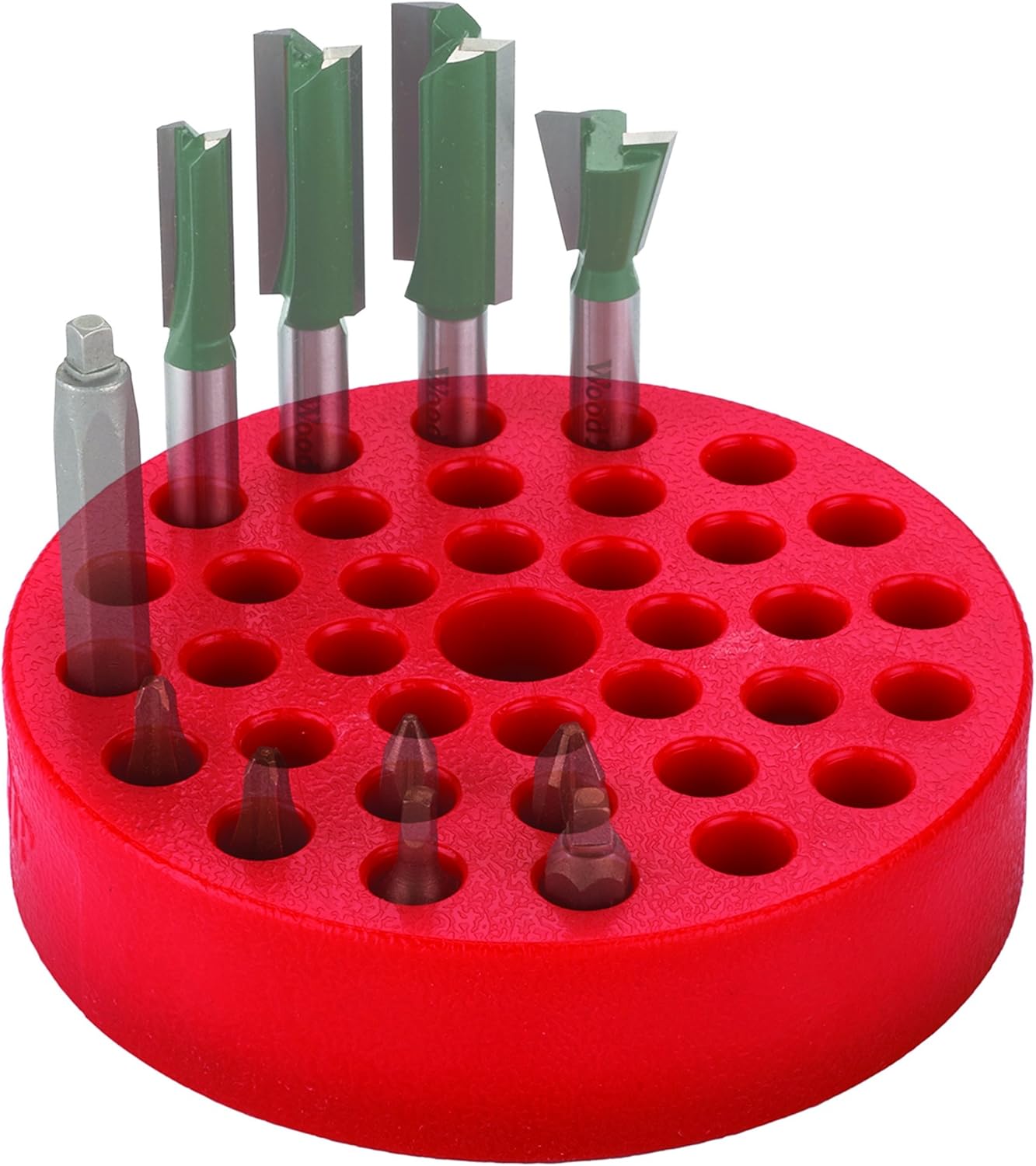 Grip Magnetic Bit Holder, Red