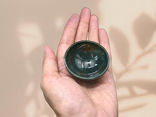 Miniatura 140 de Amazing Gemstone Clear Quartz Crystal Bowl - 2" Gem Stone Bowl for Altar Offering