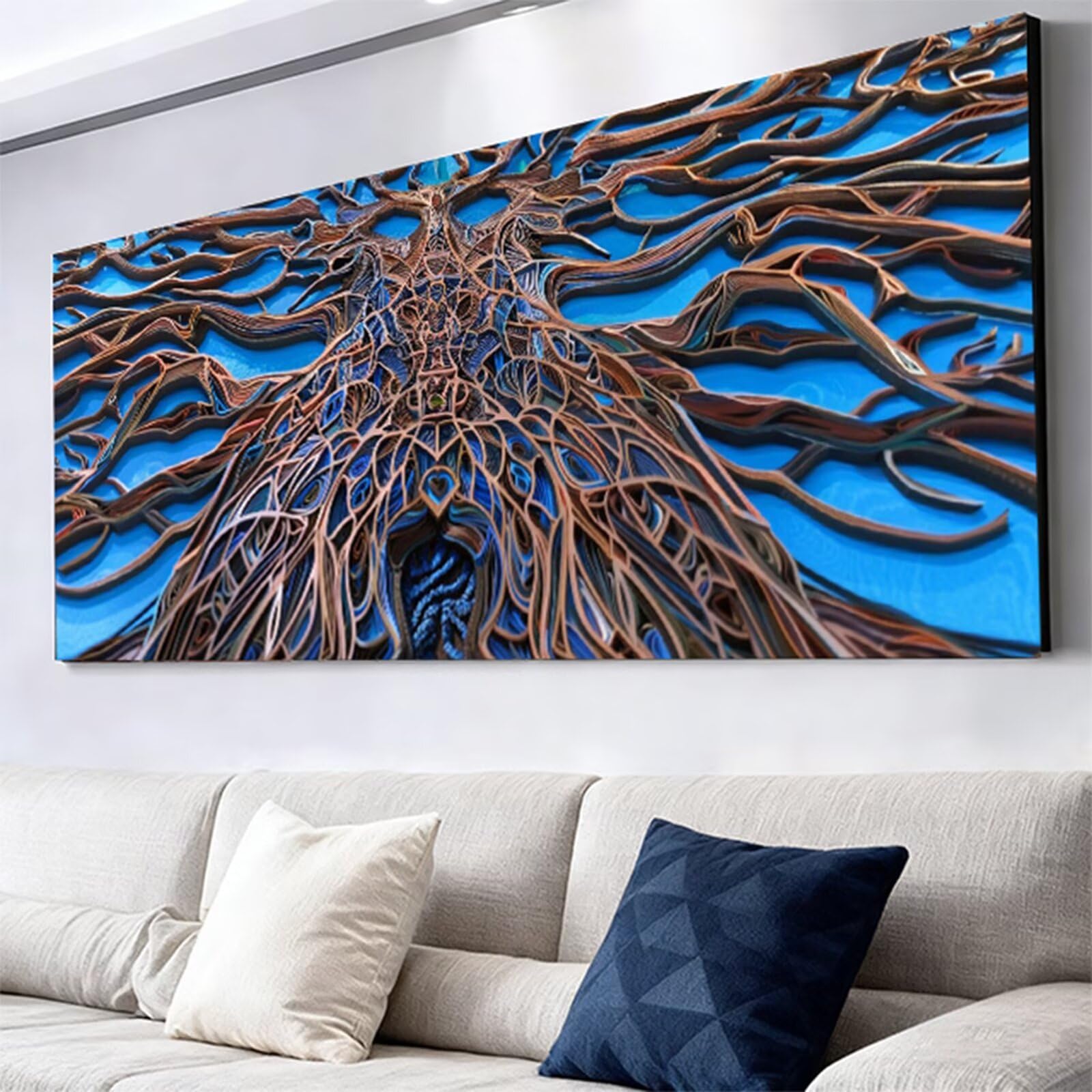Duże diamentowe gałęzie sztuki, zestawy do malowania diamentami dla dorosłych, 5D Dimond Art Abstract Gem Arts and Crafts dla dzieci, zestaw do haftu krzyżykowego z kryształami górskimi, dekoracja