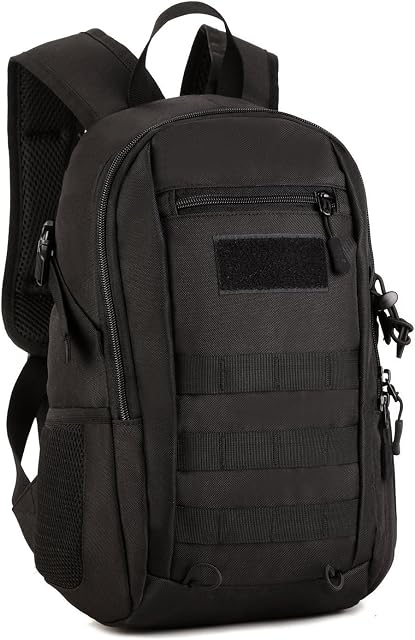 Selighting Small Tactical Backpack 12/20L Military Rucksack Waterproof Kids School Bag for Trekking Travelling Hiking Camping School