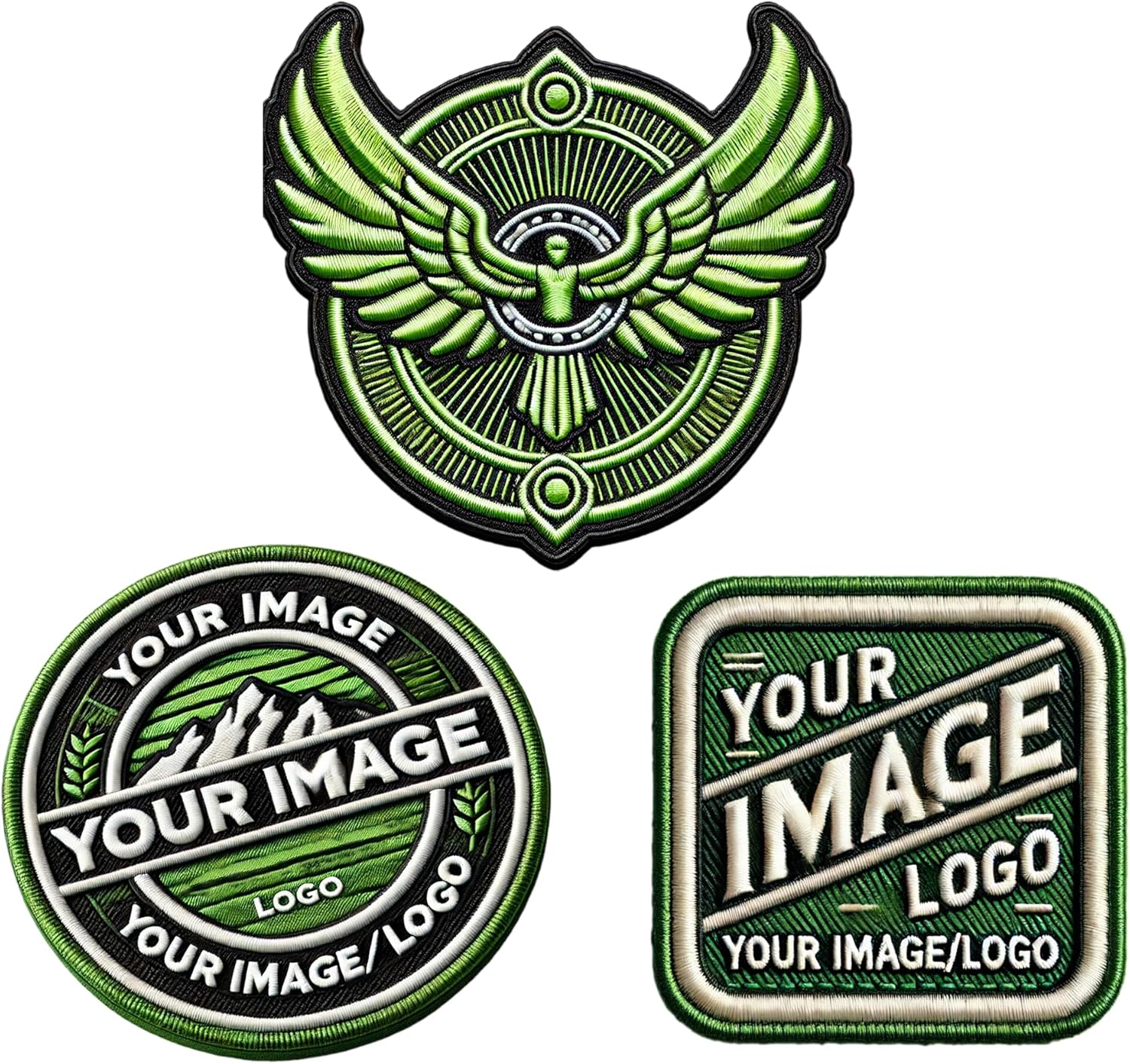 Custom Embroidered Patches with Your Image/Logo/Text