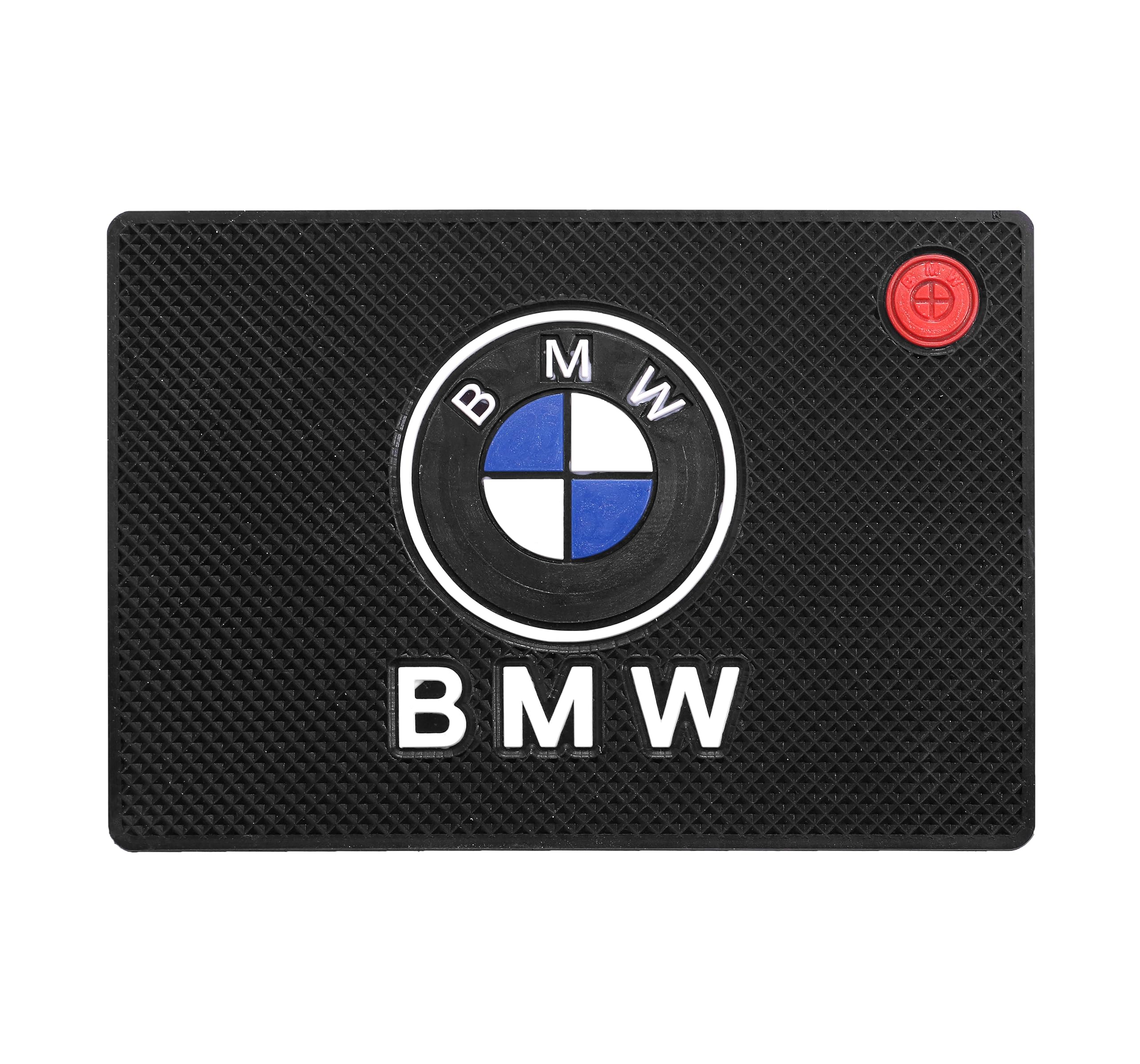 Quatreg Car Anti Slip Mat, Non-Slip Mat Auto Silicone Interior Dashboard Phone Holder Storage Pad (BMW Mat)