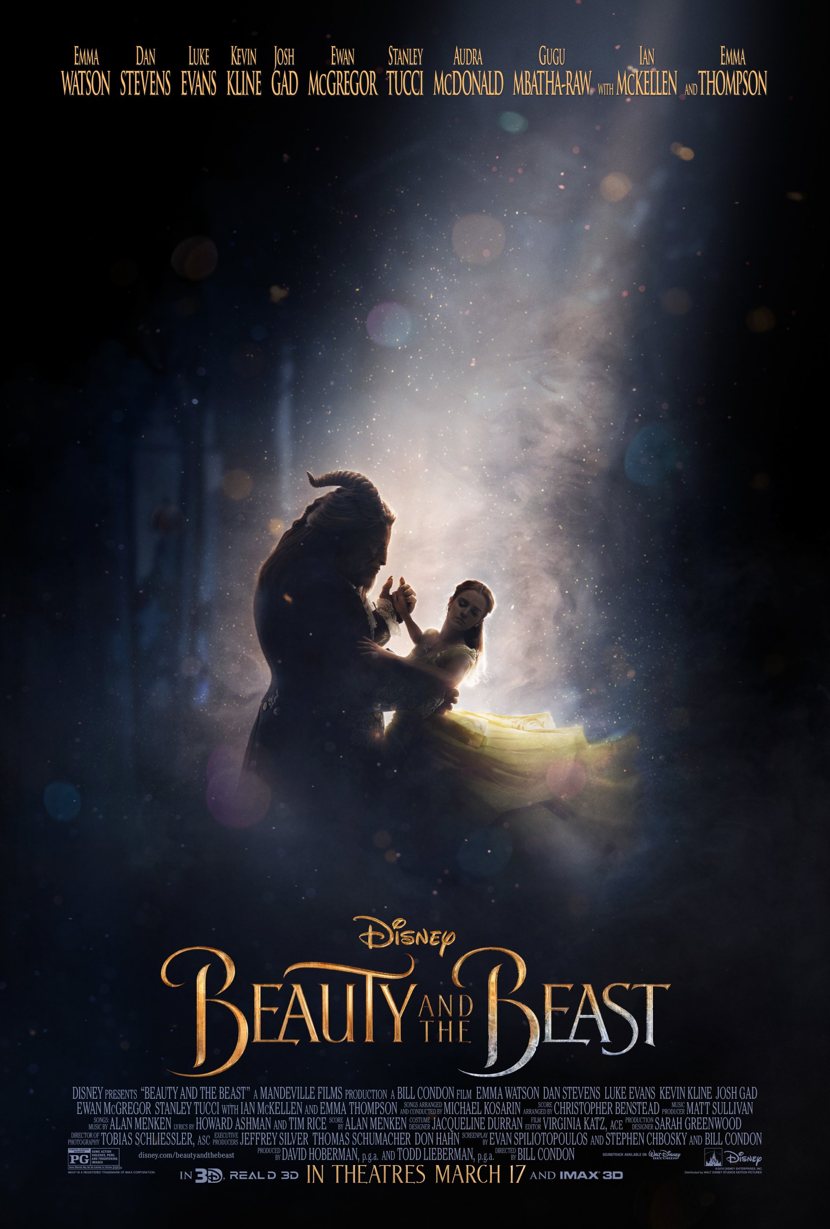 Beauty and the Beast Movie Poster Limited Print Photo Emma Watson Size 11x17#2