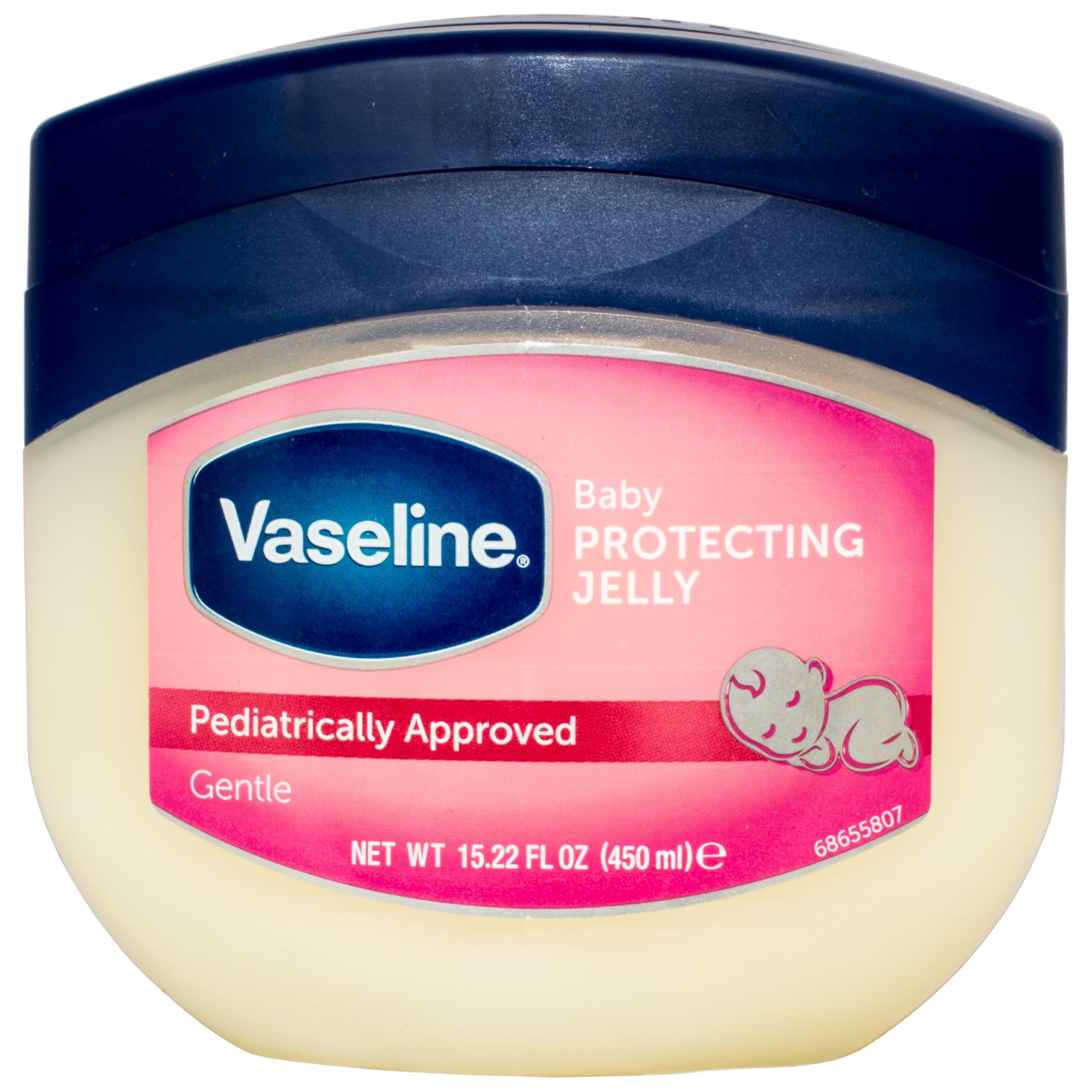 Vaseline Baby Protecting Gentle Protecting Jelly - 450 ml, Pink