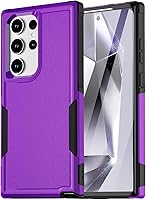 Vista 10 de AICase para Samsung Galaxy S24 Ultra (6.8 pulgadas) con protector de pantalla de vidrio, resistente protección contra caídas de cuerpo completo