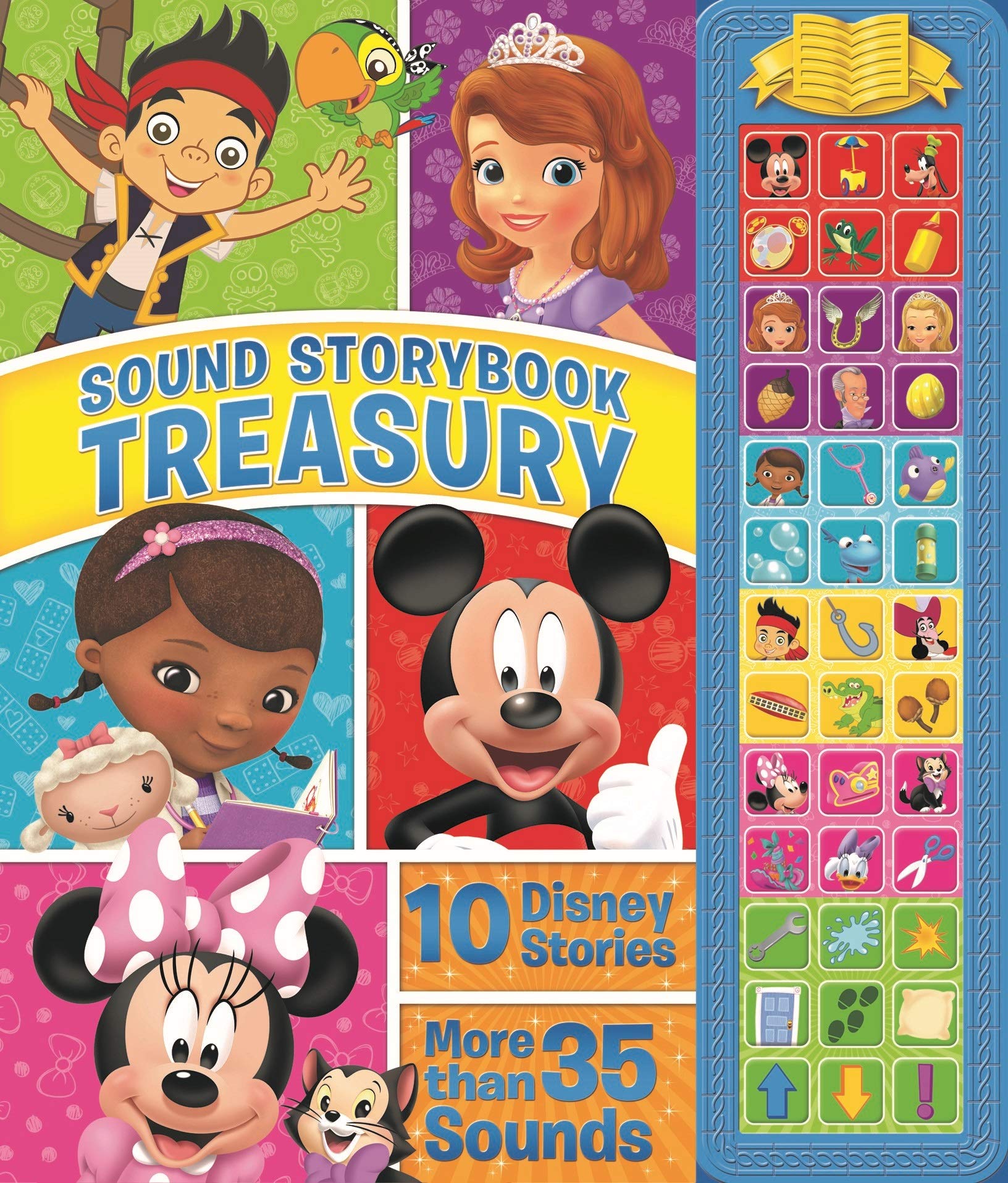 Disney Junior - Mickey Mouse, Minnie Mouse, and more! Sound Storybook Treasury - PI Kids (Play-A-Sound)