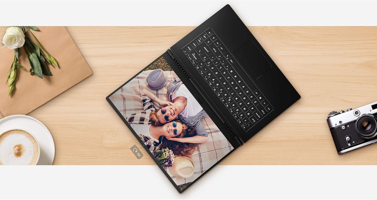 MSI Modern 15 A10M-261 15.6" Gaming Notebook - Full HD - 1920 x 1080 - Intel Core i7 (10th Gen) i7-10510U 1.80 GHz - 8 GB RAM - 512 GB SSD - Onyx Black - Windows 10 Pro - Intel - in-Plane Switchi