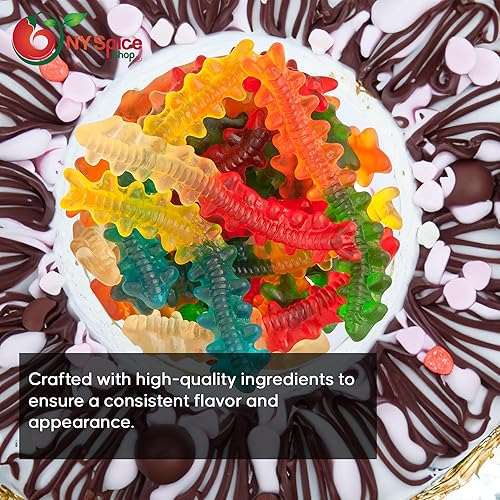 Miniatura 6 de NY Spice Shop Ciempiés gomosos  1 libra de caramelo gomoso  Gomitas de fiesta  Caramelo saludable a granel  Chewy Trendy Treat