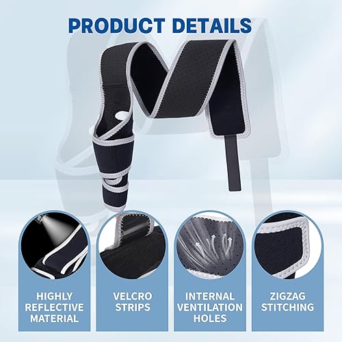 Miniatura 7 de Rodillera para perro para desgarro de pierna trasera, alivia lesiones de ligamentos y dolor en las articulaciones, soporte ajustable para piernas