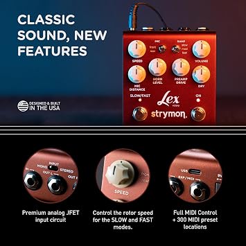 Strymon Lex Rotary Speaker Simulator Pedal V2