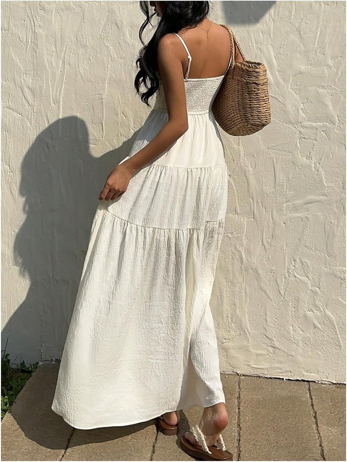 Verdusa Women's Summer Vacation Maxi Dress Beach Sundress Long Cami Dresses Going Out Outfits - Image 2