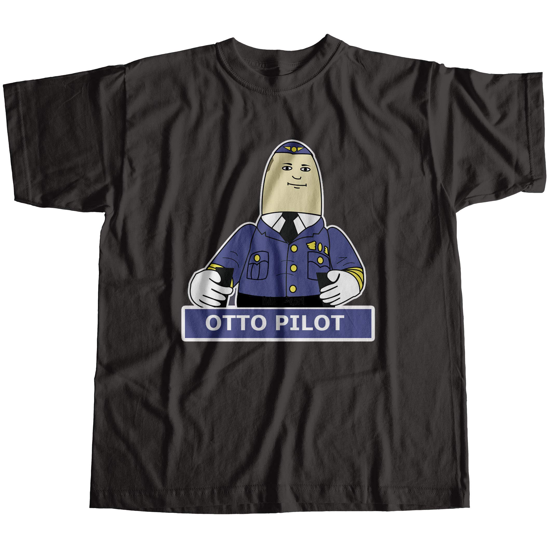 Robot Rave Otto Pilot Airplane Inspired T-Shirt