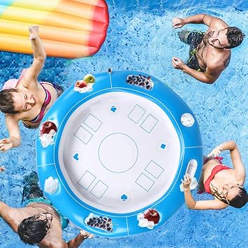 Floating Card Table Inflatable Large Floats Toys