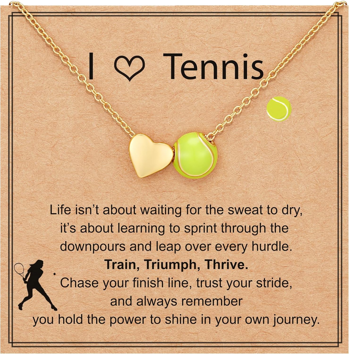 Softball/Soccer/Volleyball/Basketball Necklace for Girls Women, Sports Accessories Jewelry Gift for Lovers 16+3 Inches