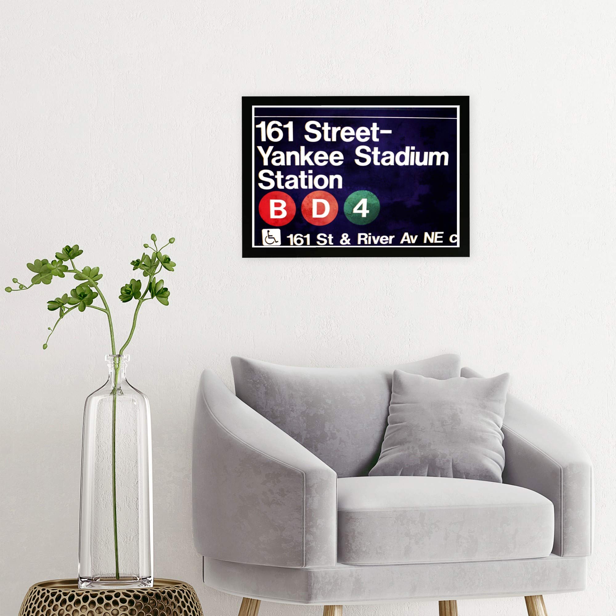 Architecture and Buildings Framed Wall Art Prints 'Yankee Stadium'