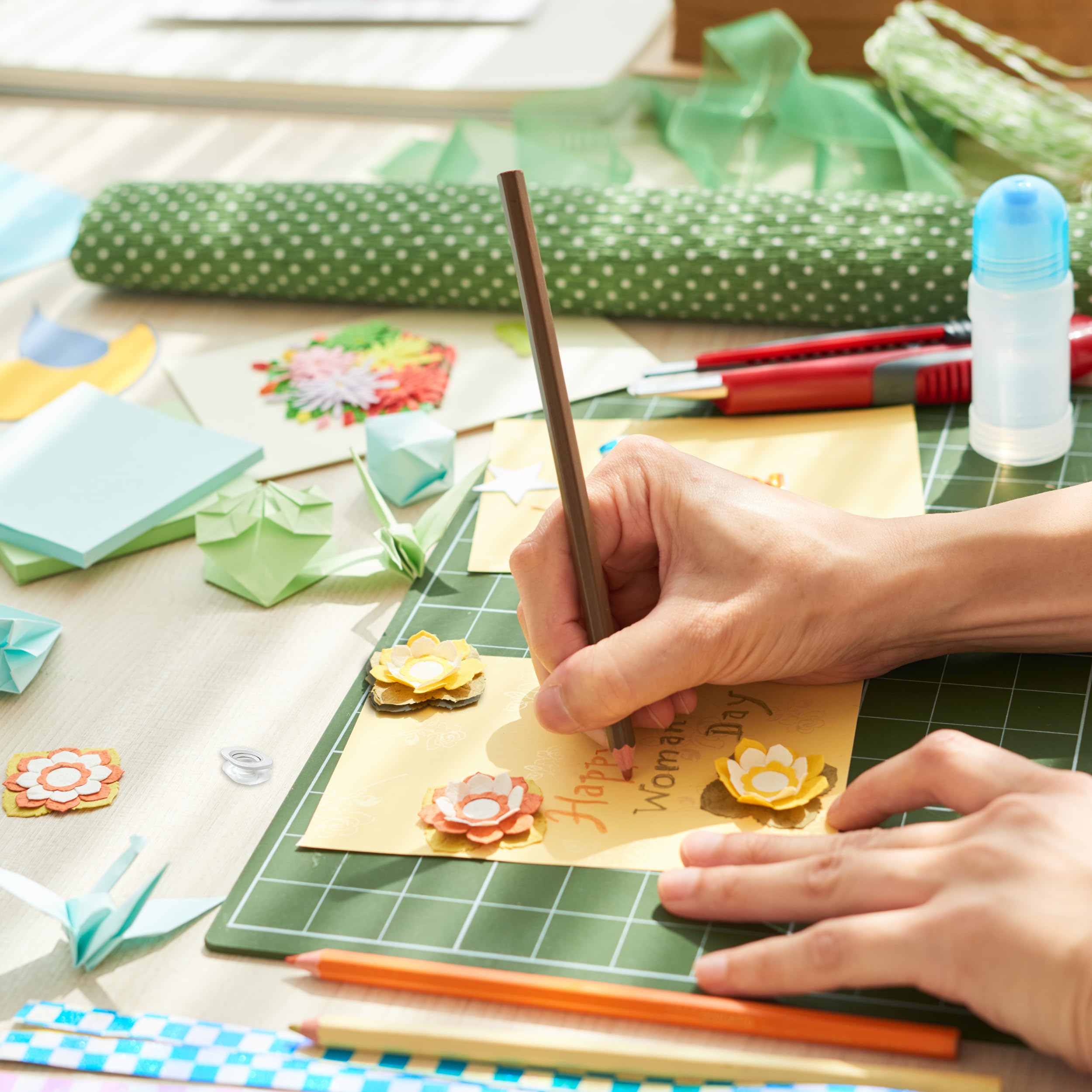 Hampton Art Action Wobbles Standard 100 pieces, Action Wobbler, Wobble Kit, Wobblers for card making, Craft Springs, Action Wobblers for Cards, Action Wobble Springs - Image 5