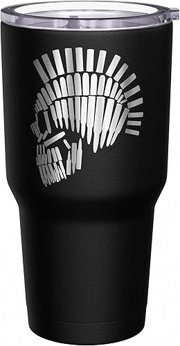 Vista 134 de We The People Holsters - Vaso térmico de 30 onzas, Únete o Muere, Negro