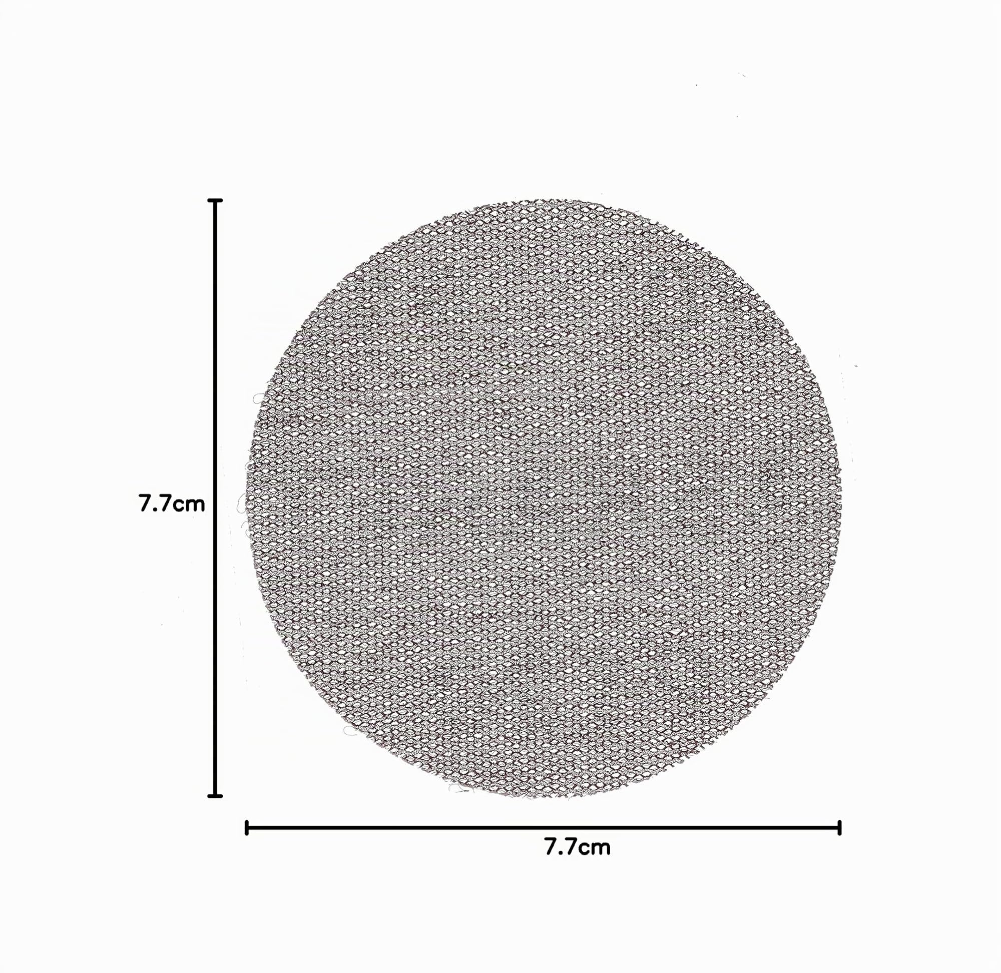 Mirka Abranet Schleifscheiben Ø 77 mm Klett Korn P120 50 Stk